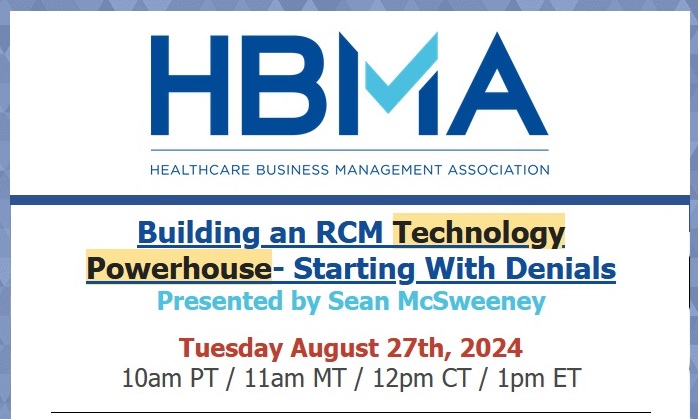 HBMA webinar announcement