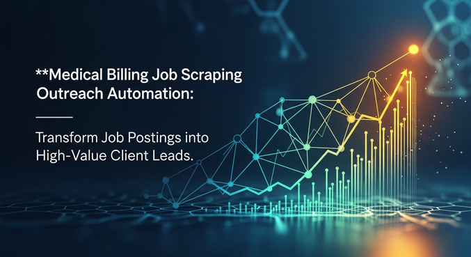 medical billing job scraping outreach automation